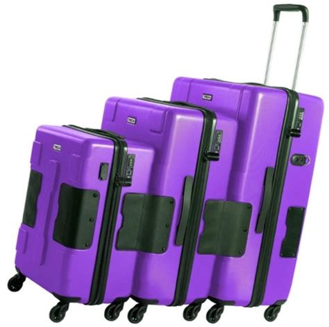 luggage that attaches together.